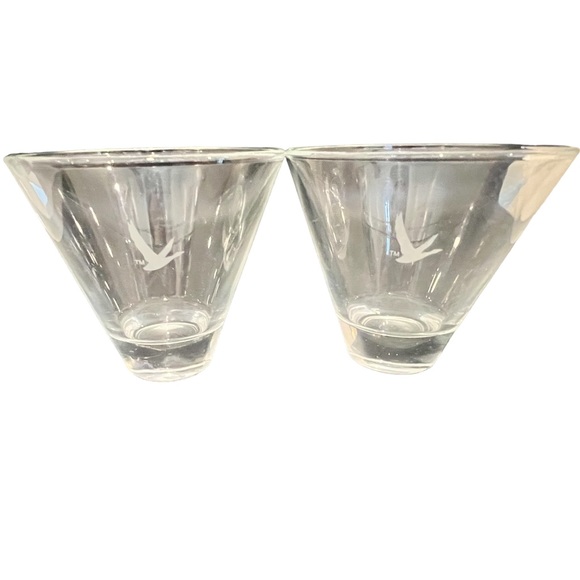 Grey Goose Stemless Martini Glasses - Picture 1 of 4